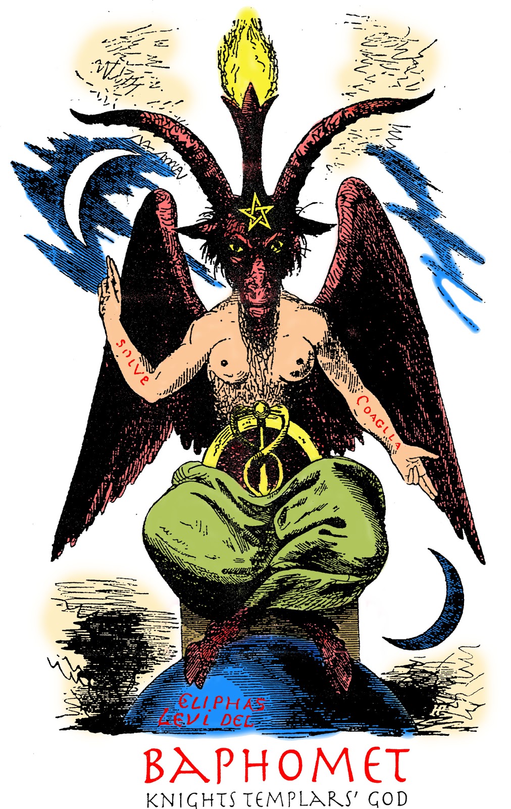 simbologia maçônica baphomet