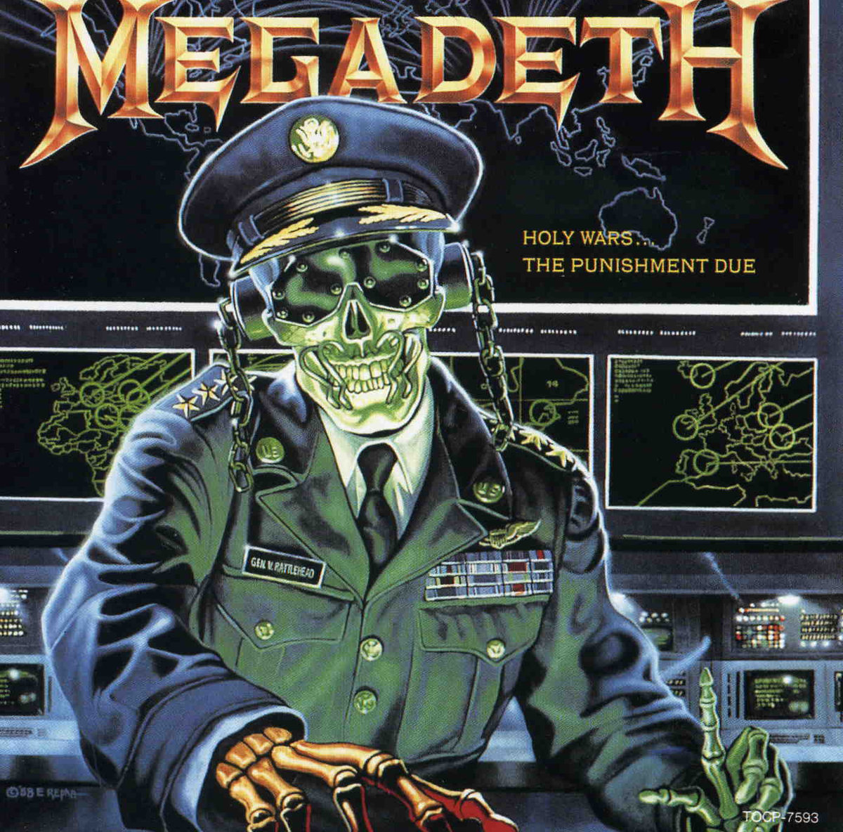 Holy Wars... The Punishment Due Megadeth Ed Repka