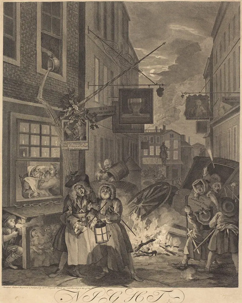 William Hogarth night