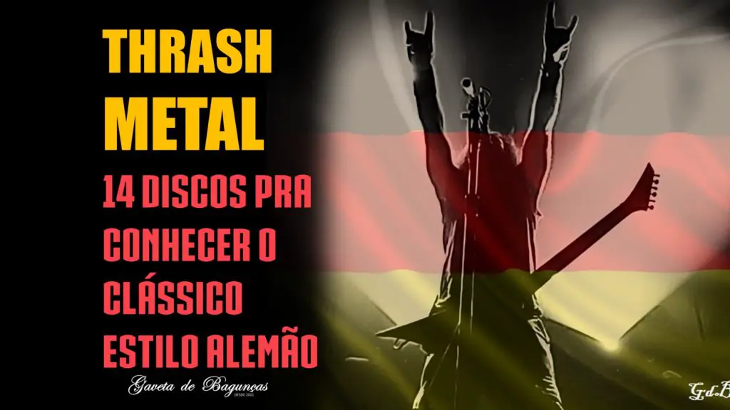 Thrash Metal Alemão German Discos Clássicos