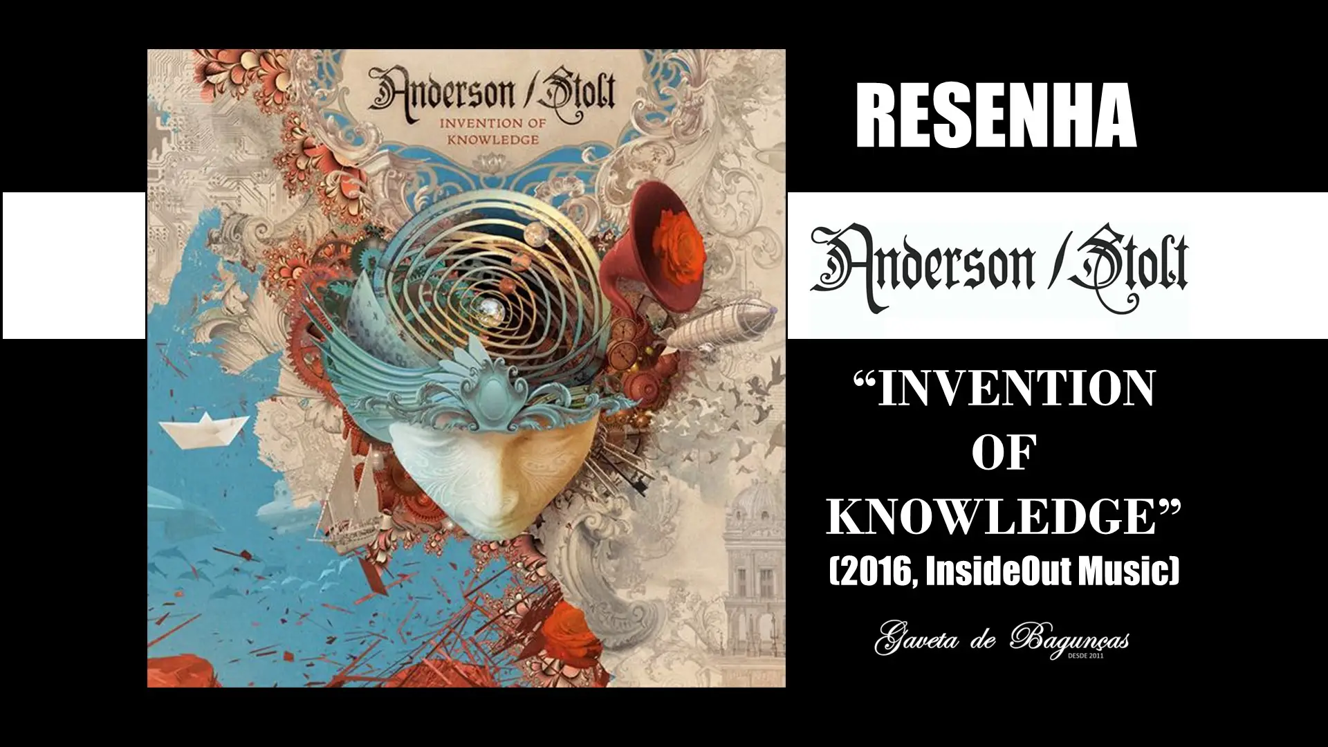 Anderson Stolt - Invention of Knowledge (2016, InsideOut Music)