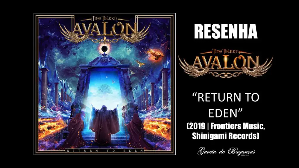 Timo Tolkki's Avalon - Returno to Eden (2019, Frontiers Music srl, Shinigami Records)