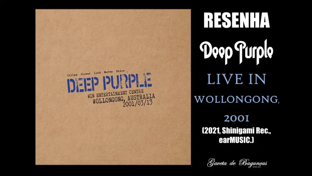 Deep Purple Live In Wollongong 2001