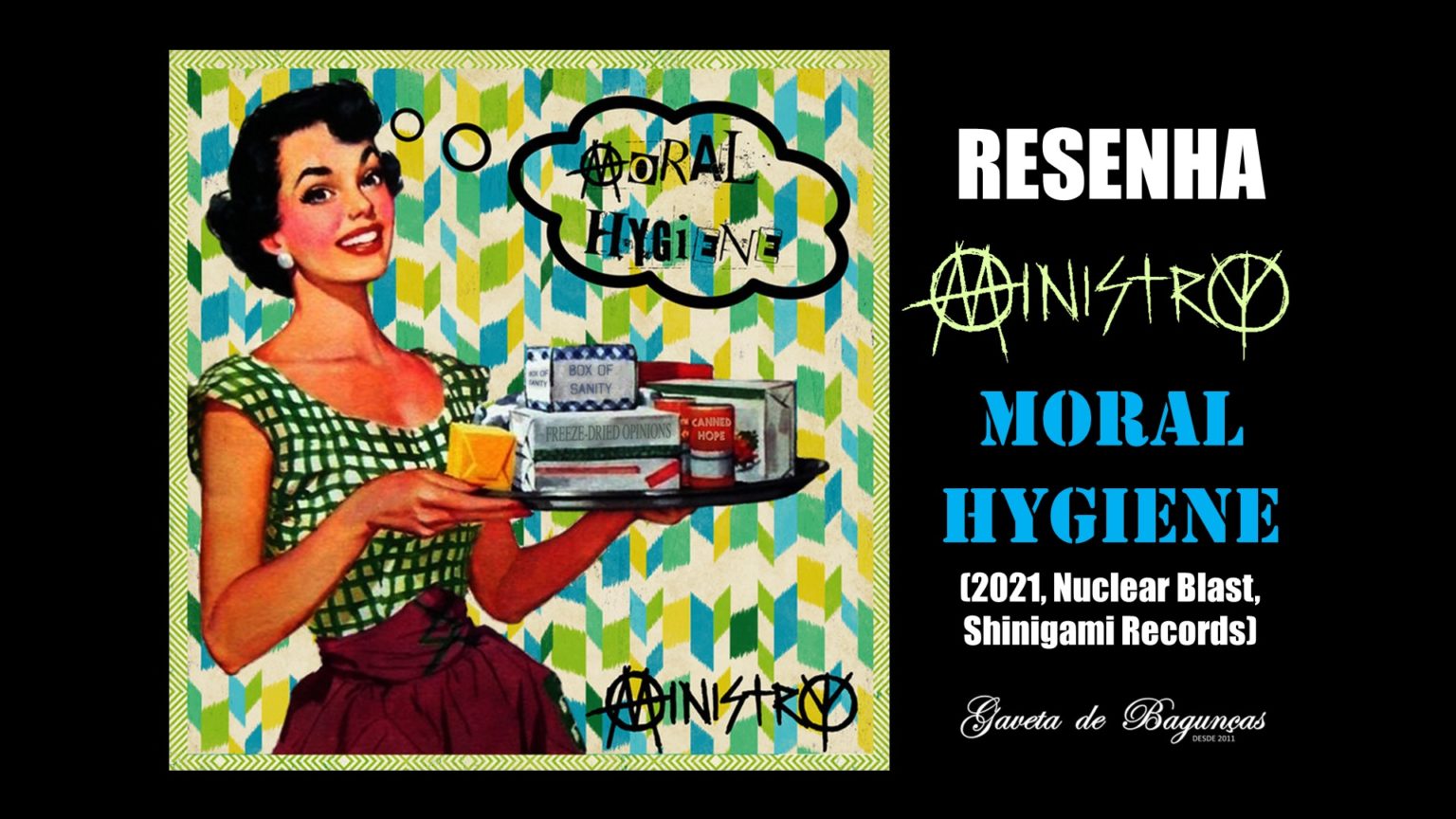 Ministry | Resenha De "Moral Hygiene" (2021, Shinigami Rec.)