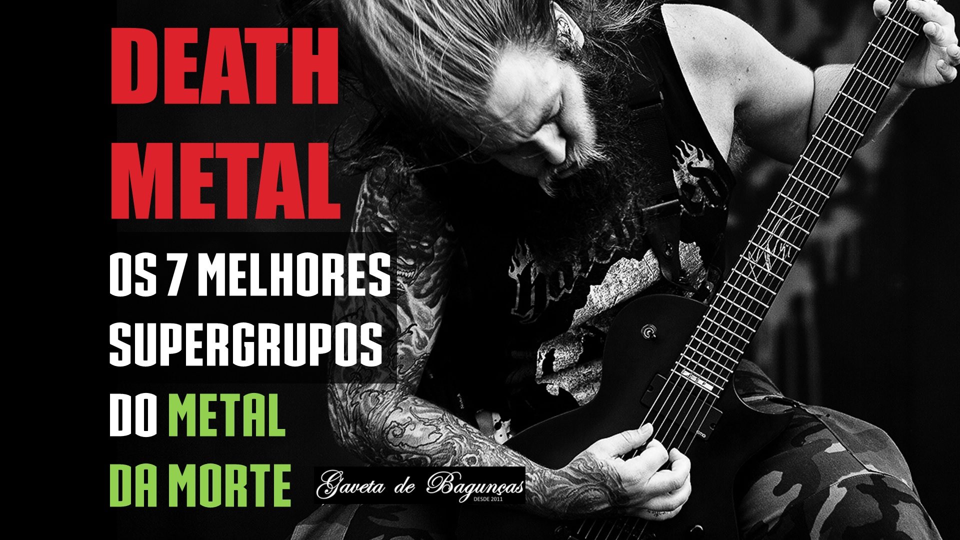 Supergrupos do Death Metal Bloodbath Brujeria Lock Up Heavy Metal Rock da Morte Sinsaenum Memoriam Vltimas Six Feet Under